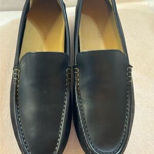 Cole Haan Black Leather Somerset Venetian Slip-On Loafers size 6 new w/o tags